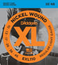 Electric Guitar Strings Nickel Wound XL110 Single Set of EXL110 Regular Light 10-46